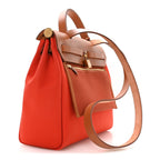 Vache Hunter Toile Herbag Zip Retourne 31 PM Orange Mecano Fauve