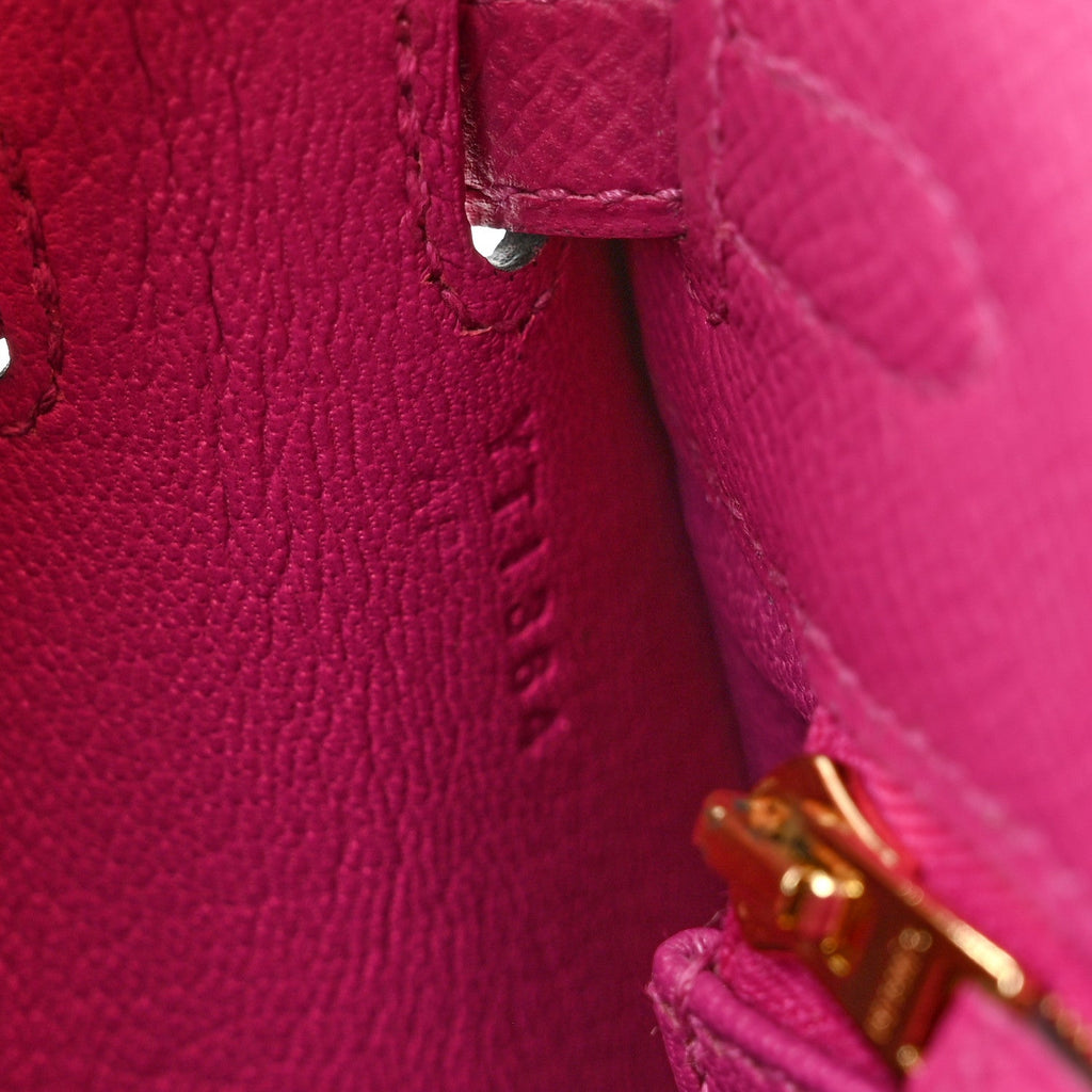 Epsom Kelly Sellier 25 Rose Pourpre