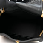 Taurillon Clemence Mini Lindy 20 Black