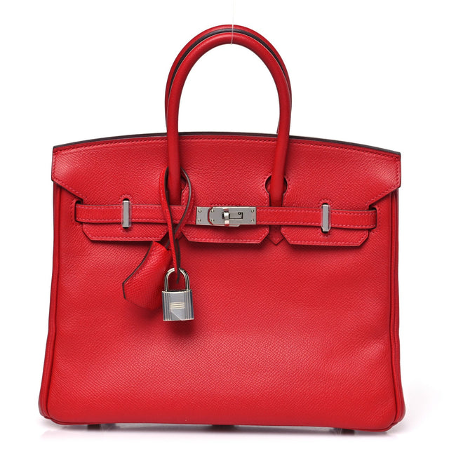 Epsom BIRKIN 25 Rouge Casaque Hover Image