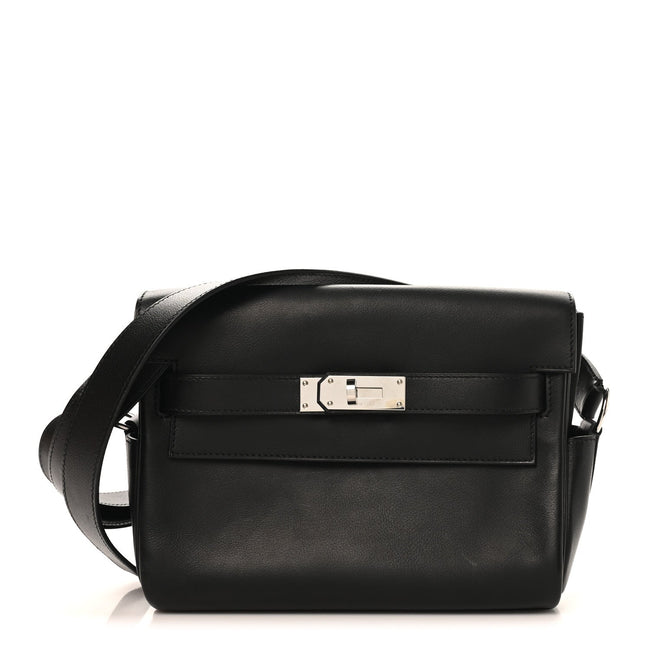 Evercolor Kelly Messenger PM Black Hover Image