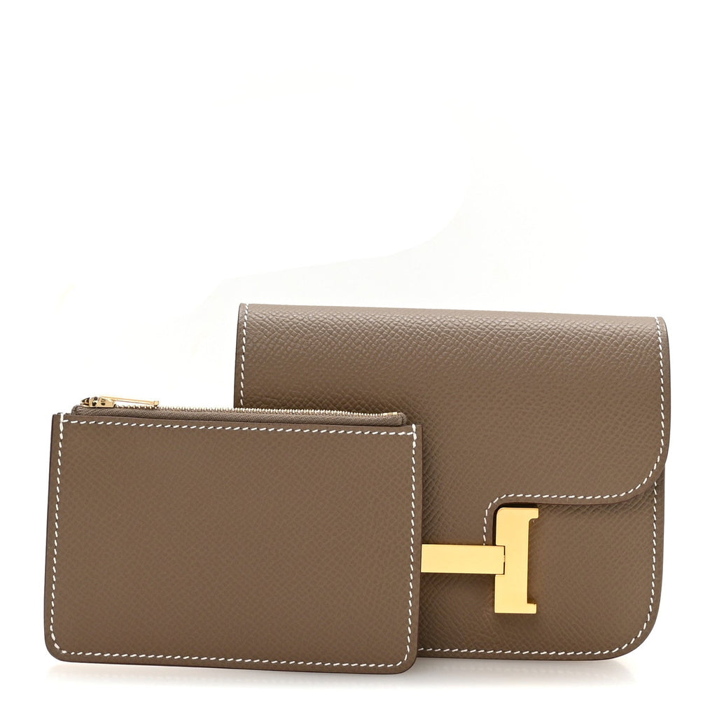 Epsom Constance Slim Wallet Etoupe