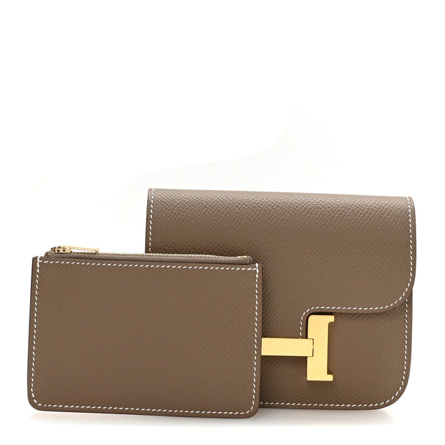 Epsom Constance Slim Wallet Etoupe Main Image