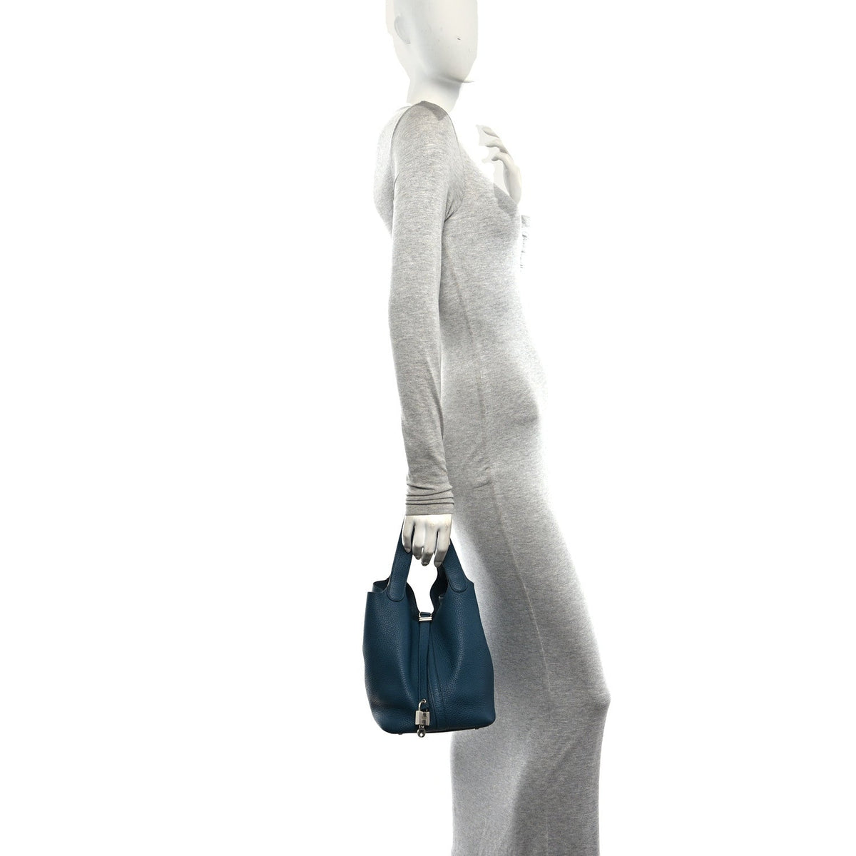 Taurillon Clemence Picotin Lock 22 MM Caban Colvert