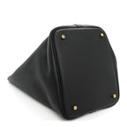 Taurillon Clemence Picotin Lock 22 MM Black
