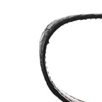 Matte Alligator Constance 18 Black