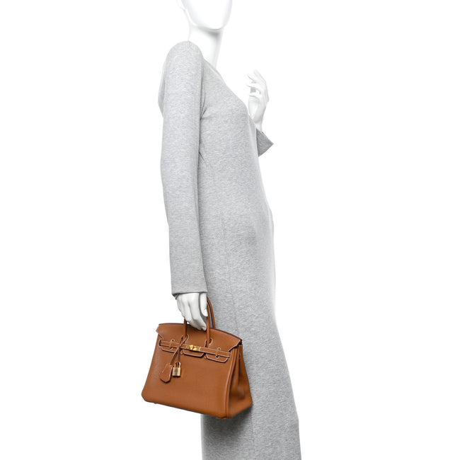 Togo Birkin 25 Gold Main Image