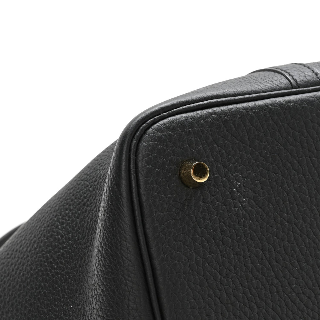 Taurillon Clemence Picotin Lock 22 MM Black