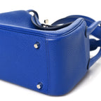 Taurillon Clemence Mini Lindy 20 Bleu Electrique