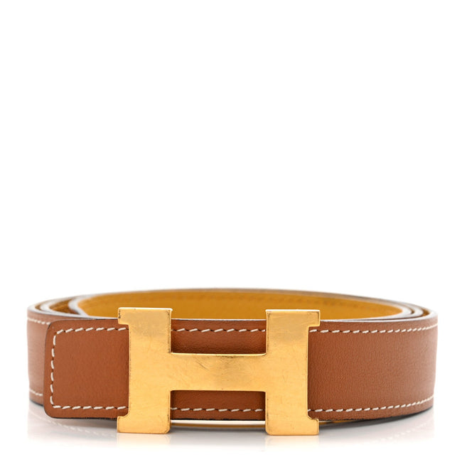 Swift Epsom 24mm Mini Constance Belt 80 Gold Jaune Ambre Hover Image