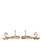 Crystal Star 5 CC Earrings Gold