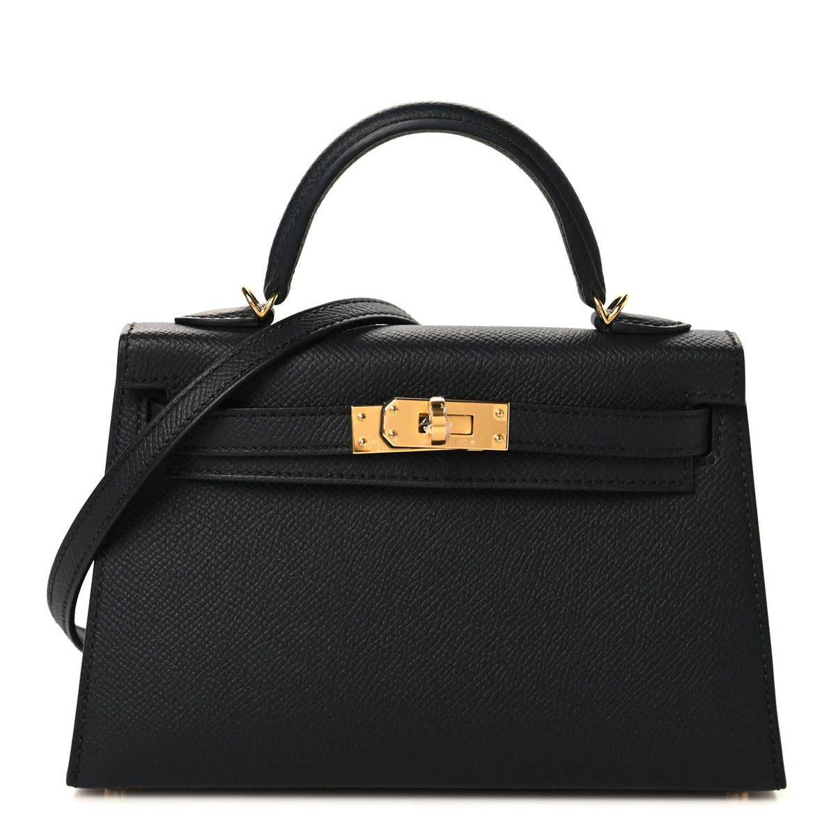 Epsom Mini Kelly Sellier 20 Black