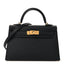 Epsom Mini Kelly Sellier 20 Black