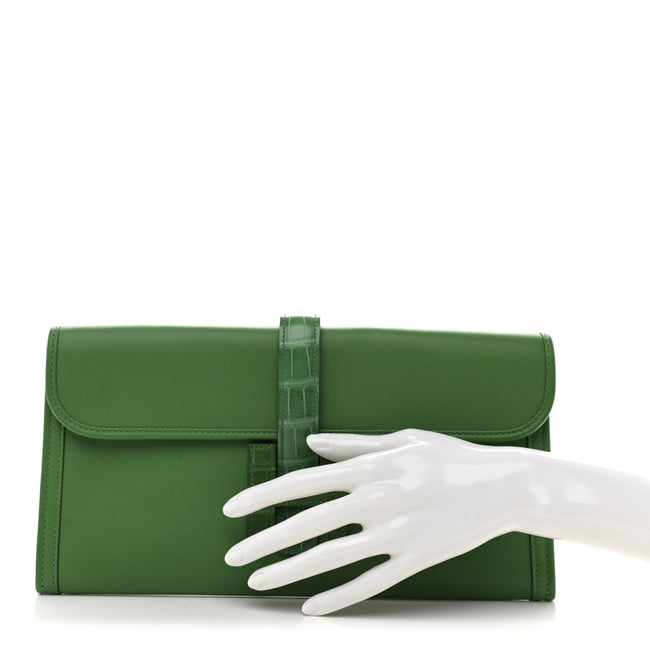 Swift Shiny Alligator Jige Elan Touch 29 Clutch Bambou Main Image