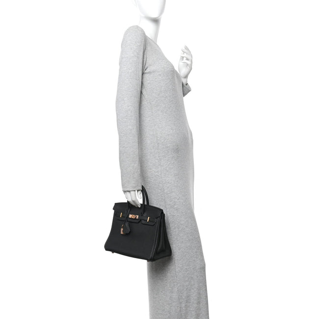 Togo Birkin 25 Black Main Image