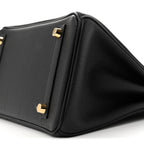 Togo Matte Alligator Birkin Touch 25 Black