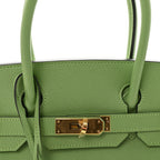 Epsom Birkin 30 Vert Criquet