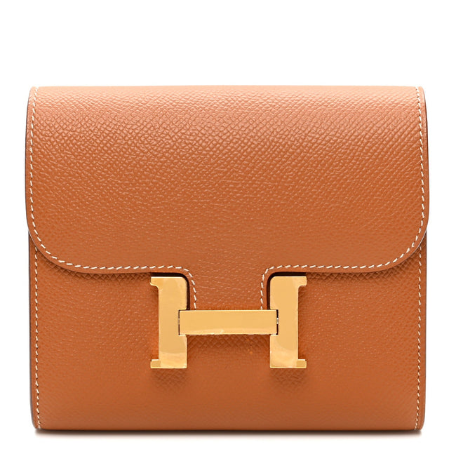 Epsom Constance Short Wallet Gold Hover Image