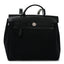 Toile Vache Calfskin Herbag 30 PM Backpack Black