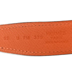 Swift Epsom 24mm Constance H Belt 85 34 Black Orange