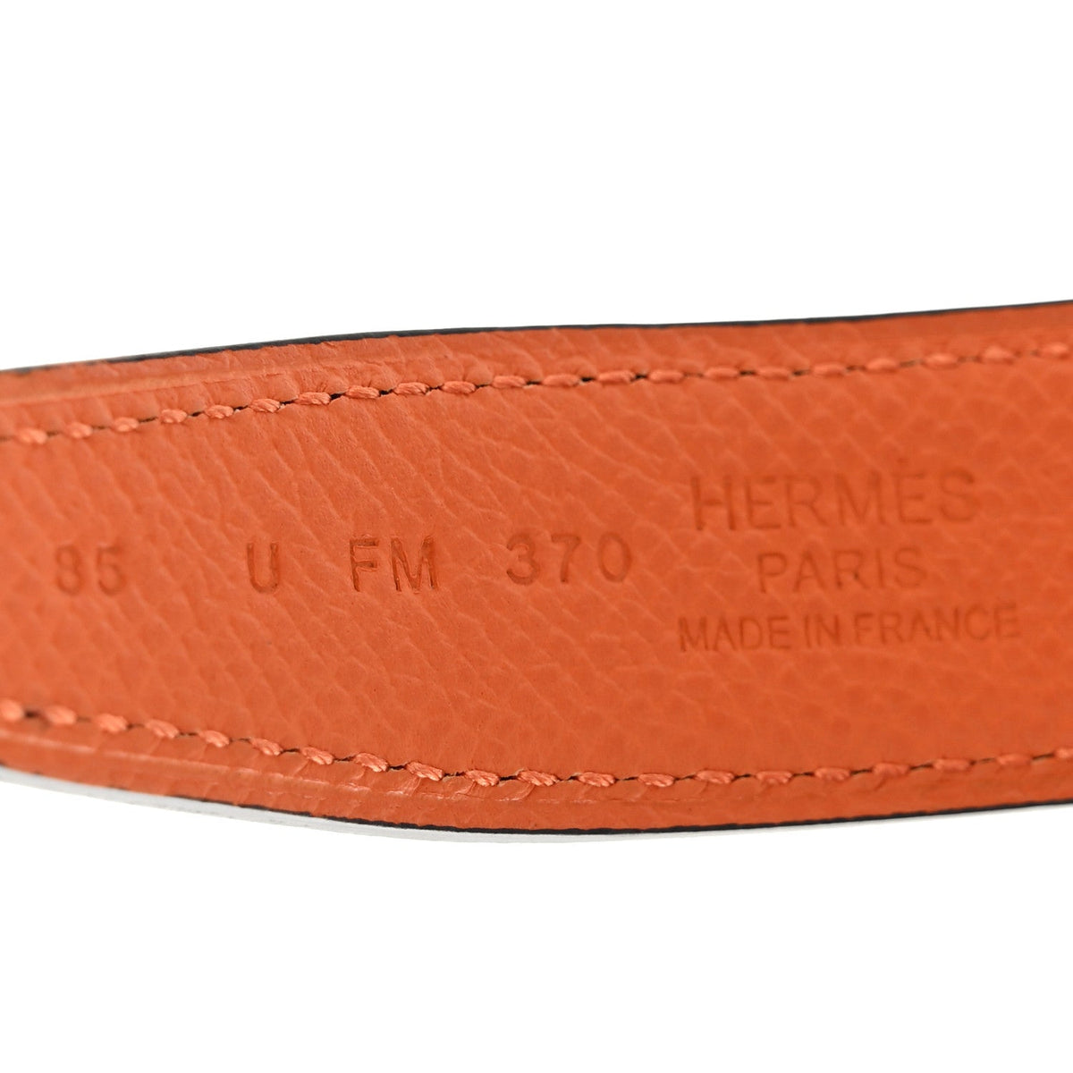 Swift Epsom 24mm Constance H Belt 85 34 Black Orange