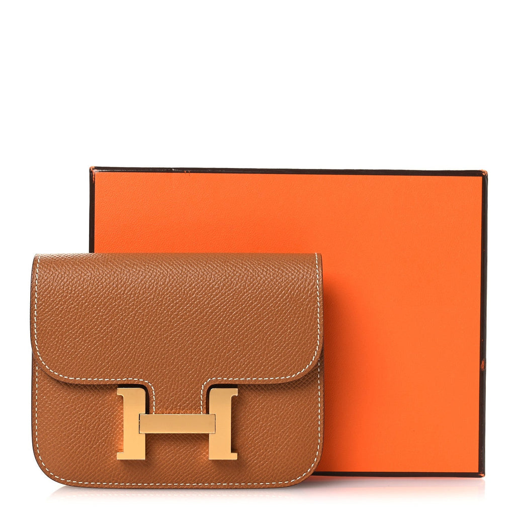 Epsom Constance Slim Wallet Gold