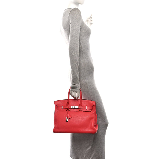 Taurillon Clemence Birkin 35 Bougainvillea Main Image