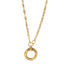 Loupe Magnifying Glass Necklace Gold