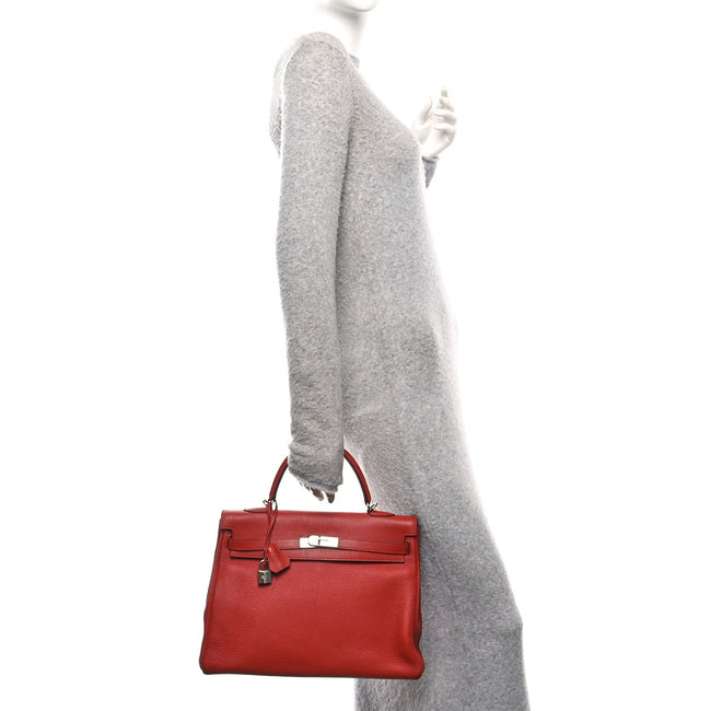 Togo Kelly Retourne 35 Rouge Venetian Main Image
