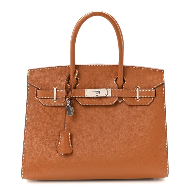 Epsom Birkin Sellier 30 Gold Hover Image