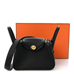 Taurillon Clemence Mini Lindy 20 Black