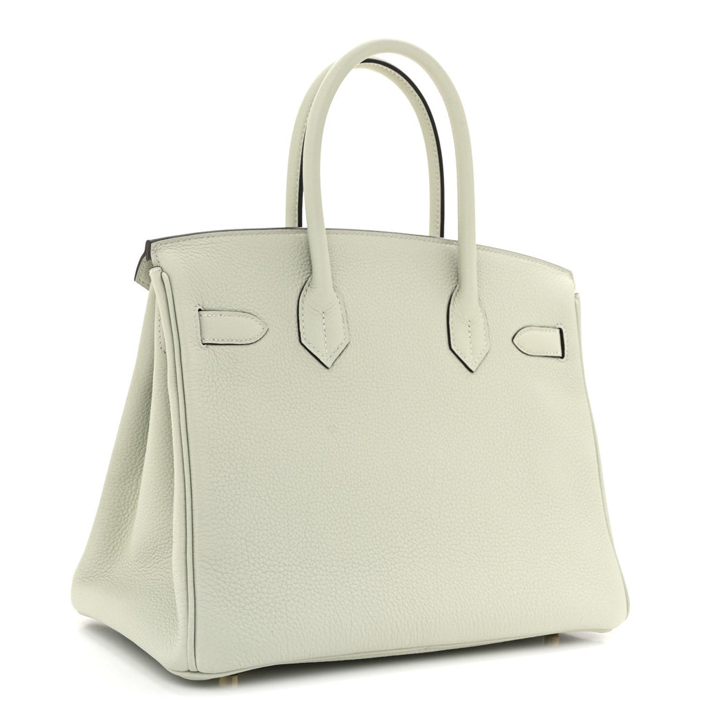 Togo Birkin 30 Gris Neve