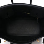 Togo Birkin 25 Black Black