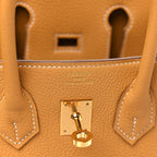 Togo Birkin 25 Natural Sable