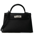 Epsom Mini Kelly Sellier 20 Black
