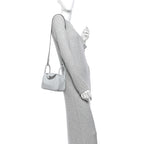 Taurillon Clemence Mini Lindy 20 Bleu Pale