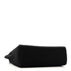 Toile Vache Calfskin Herbag 30 PM Black Natural