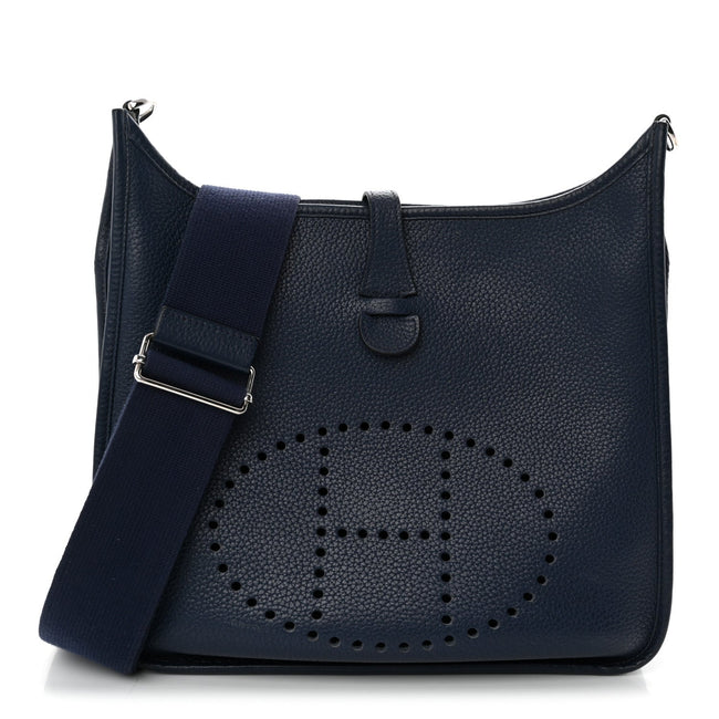 Taurillon Clemence EVELYNE III PM Bleu Saphir Hover Image
