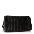 Matte Niloticus Crocodile Birkin 35 Graphite