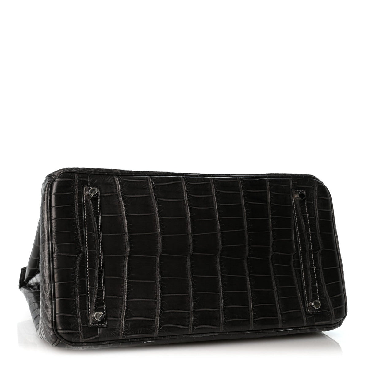 Matte Niloticus Crocodile Birkin 35 Graphite
