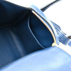 Taurillon Clemence Mini Lindy 20 Deep Bleu
