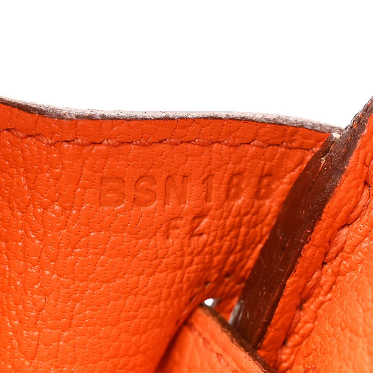 Togo Birkin 25 Orange Minium