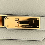 Togo Birkin 30 Gris Neve