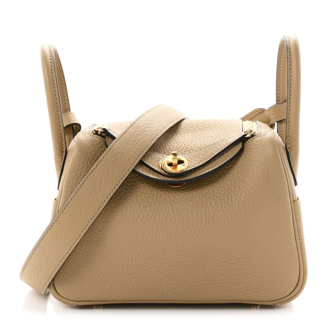 Taurillon Clemence Verso Mini Lindy 20 Trench Gris Asphalte Hover Image