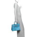 Chevre de Coromandel Birkin 30 Turquoise