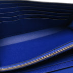 Epsom Constance Long Wallet Bleu Electrique