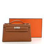 Swift Kelly Pochette Clutch Gold