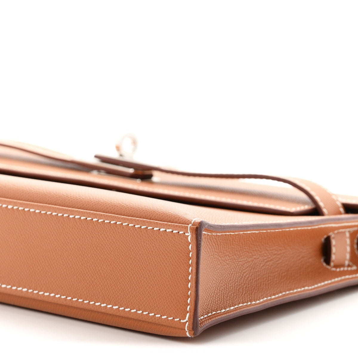 Madame Calfskin Kelly Elan Gold