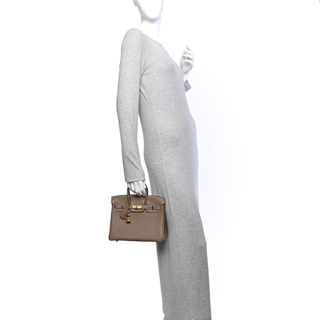 Togo Birkin 25 Etoupe Main Image
