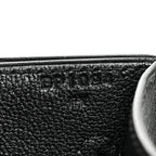 Swift Shiny Niloticus Crocodile Kelly Depeches 25 Pouch Black